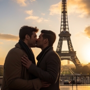 Couple gay à Paris